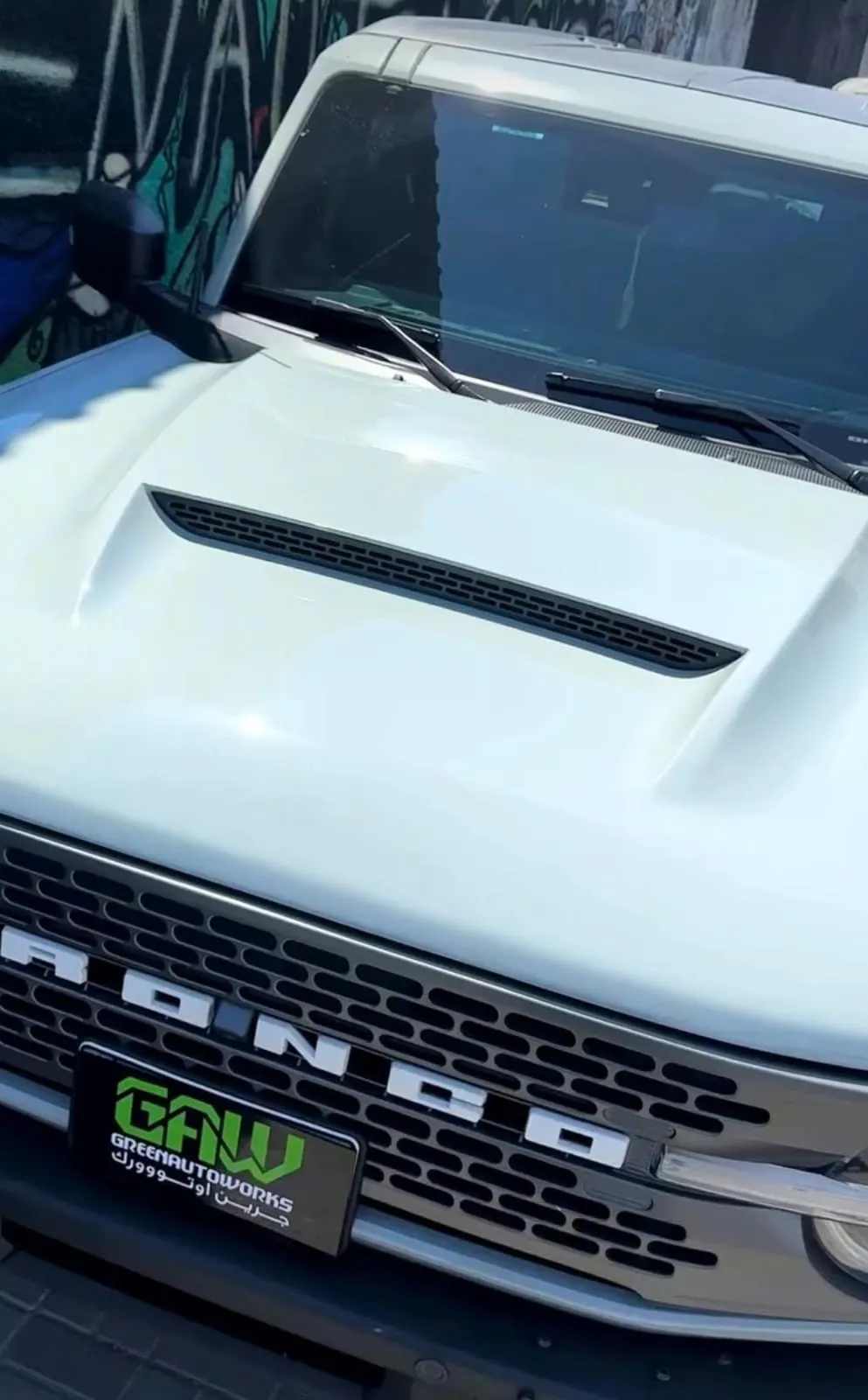 Custom Fiberglass Bonnet for Ford Bronco 2022–2025